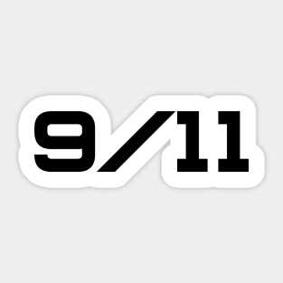 September 11 attacks Sticker